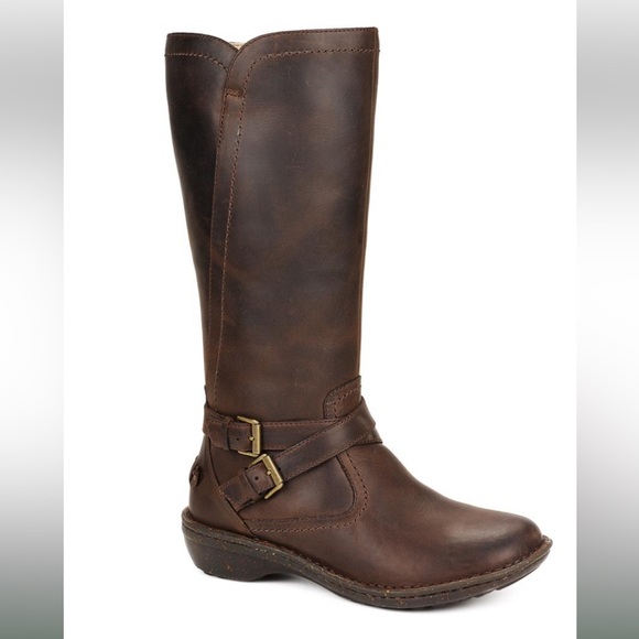 UGG Shoes - Ugg Rosen Boot Brown Leather